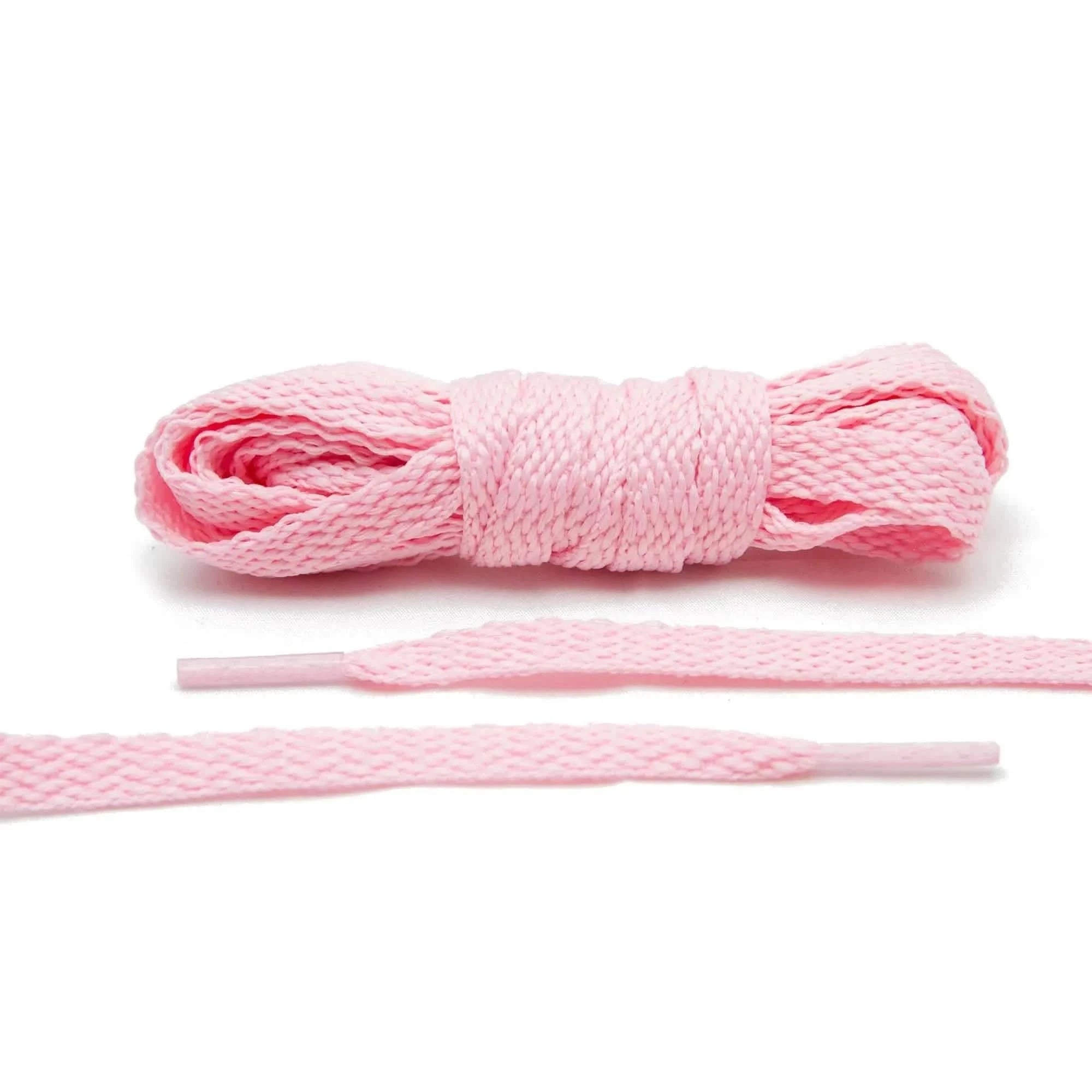 Lace Lab Pink Shoe Laces Flat Shoelaces