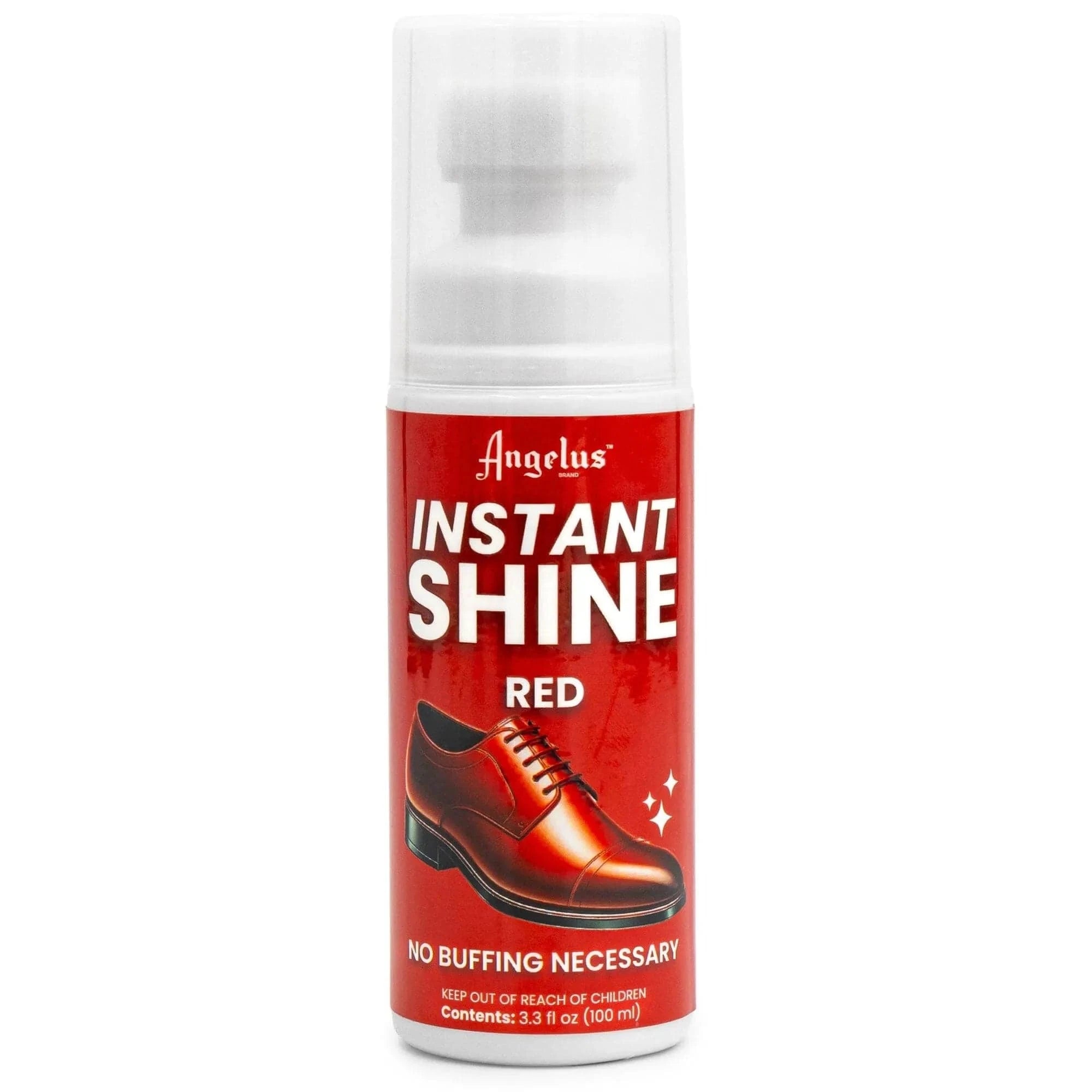 Red Instant Shine Liquid Shoe Polish