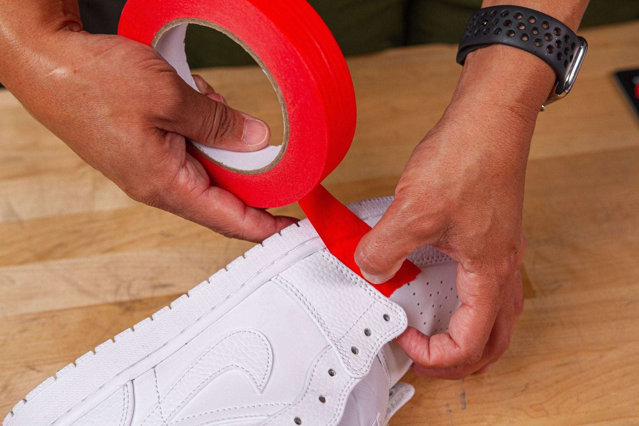 Red Masking Tape - Angelus Direct