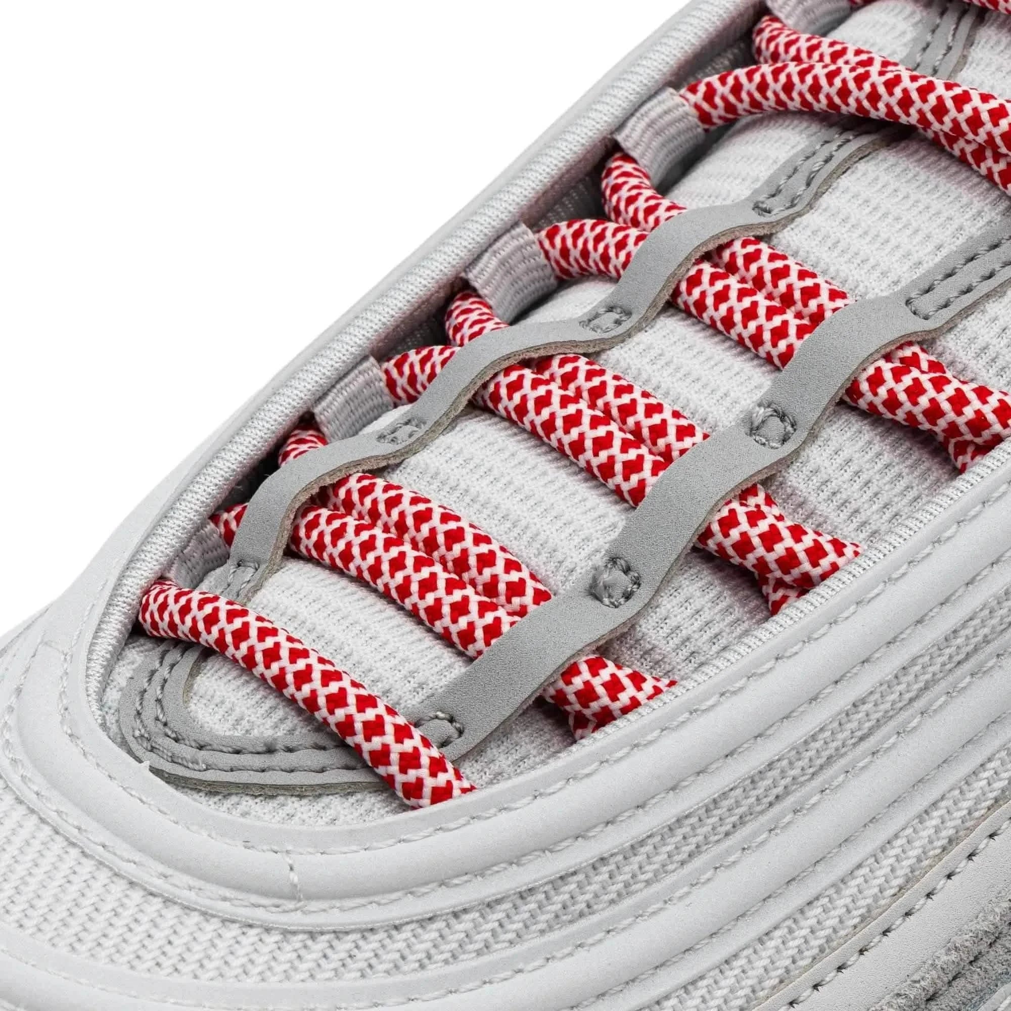 Lace Lab Red/White Rope Laces Rope Shoelaces