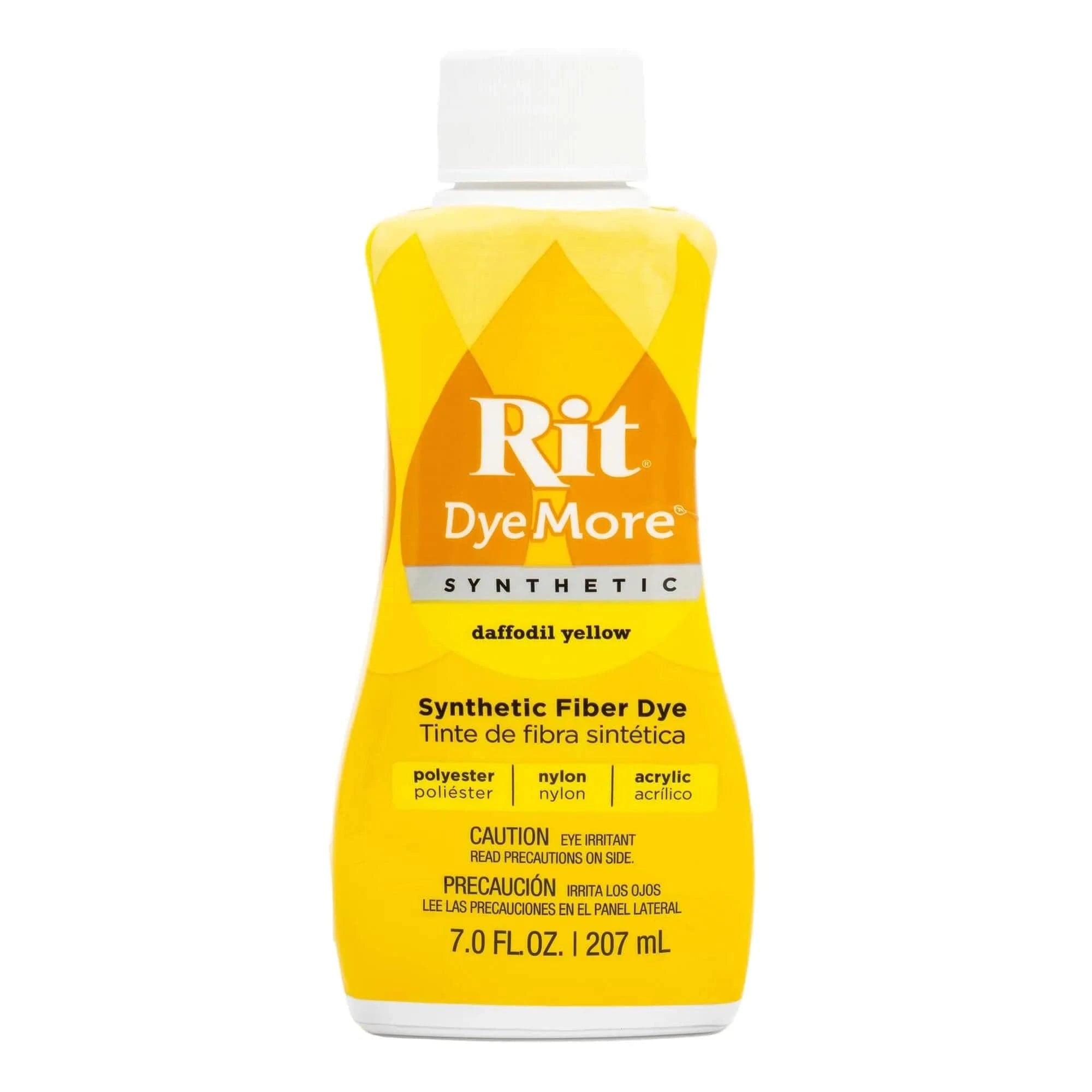 Rit Rit DyeMore Synthetic Fiber Dye - Daffodil Yellow 7 oz. Rit Synthetic Fabric Dye