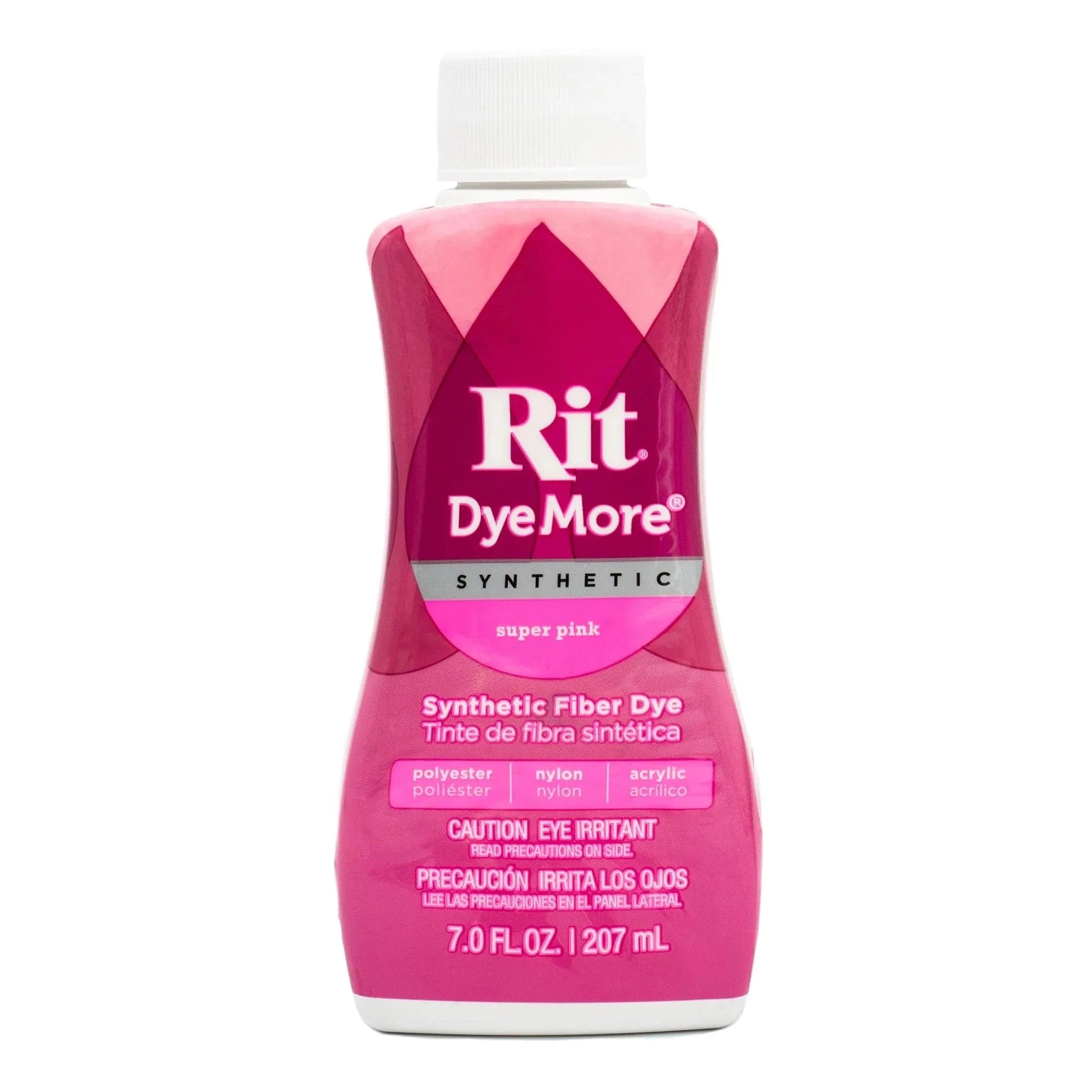 Rit Rit DyeMore Synthetic Fiber Dye - Super Pink 7 oz. Rit Synthetic Fabric Dye