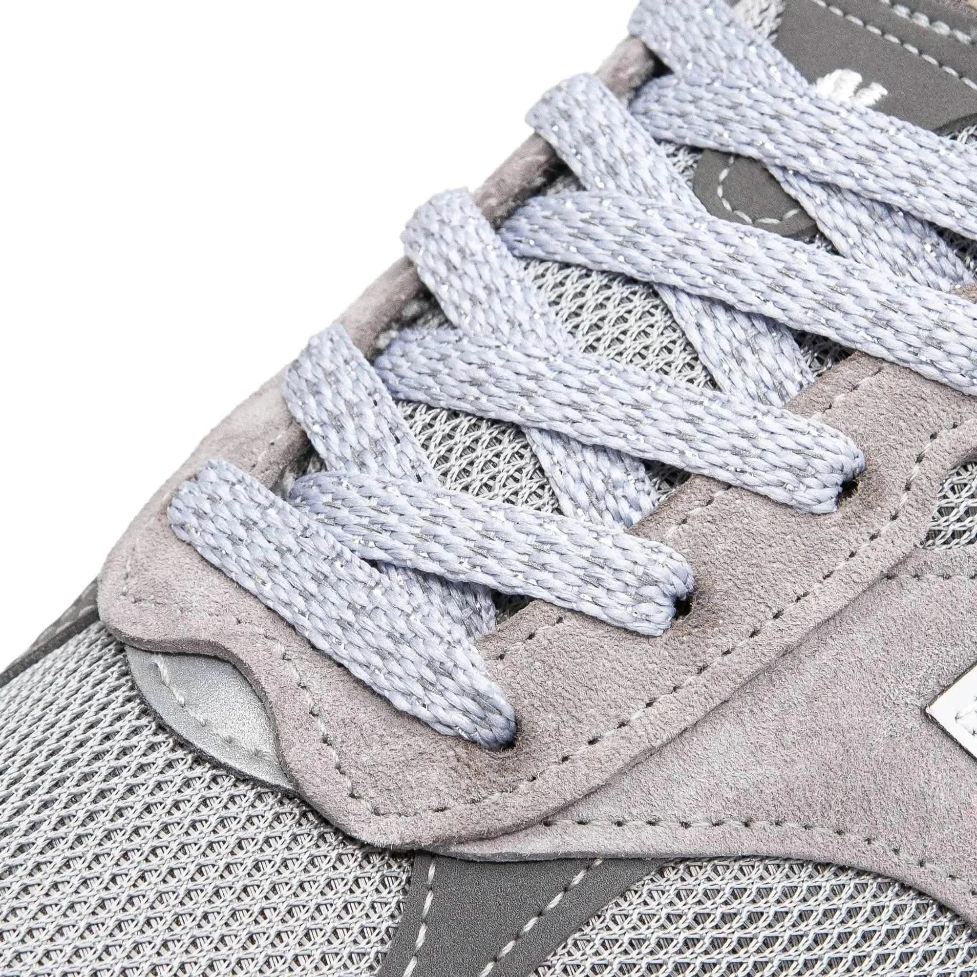 Lace Lab Silver Reflective Flat Laces Reflective Flat Shoelaces