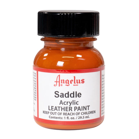 Angelus Saddle Acrylic Leather Paint - Flexible Formula