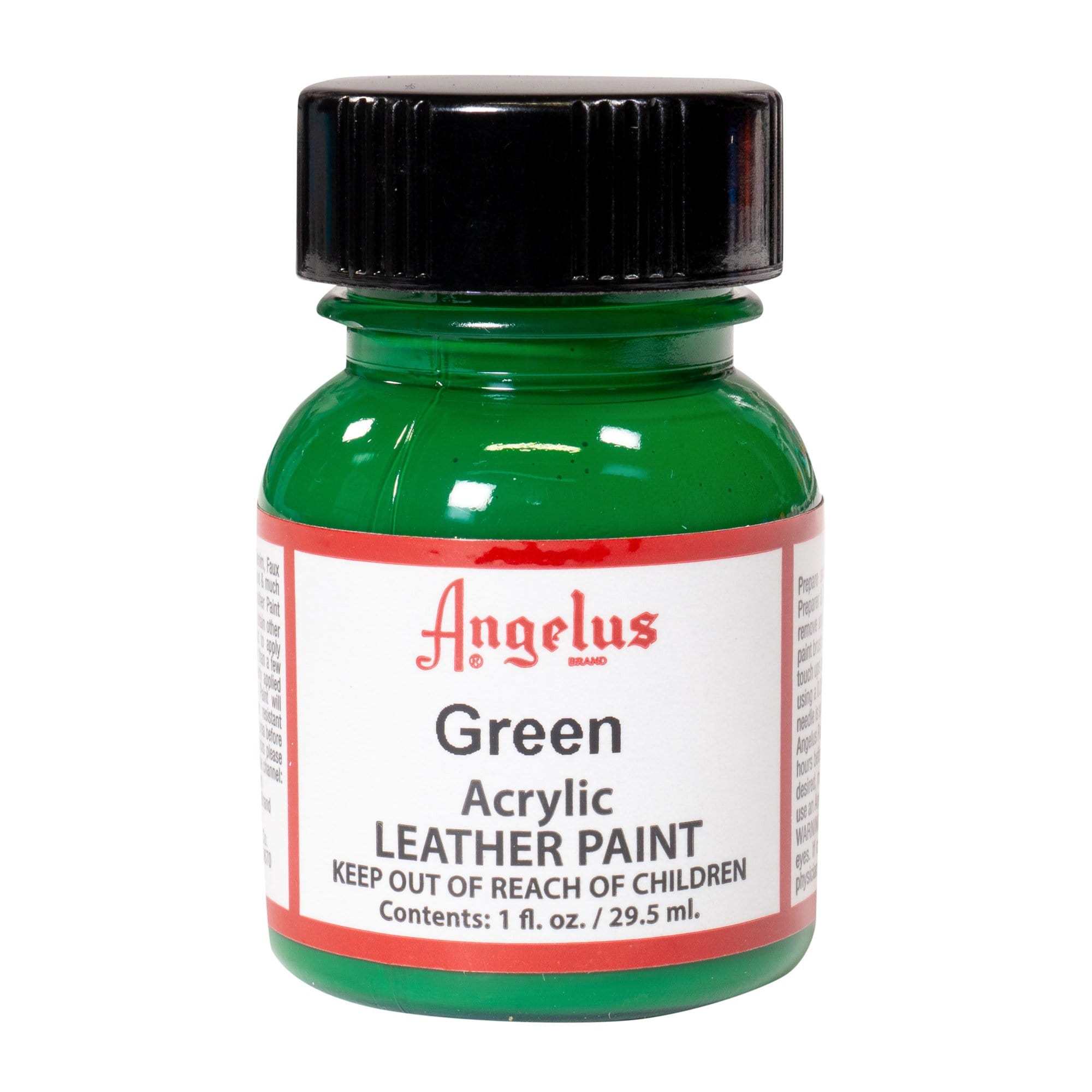 Angelus Acrylic Leather Paint - Green, 1 oz
