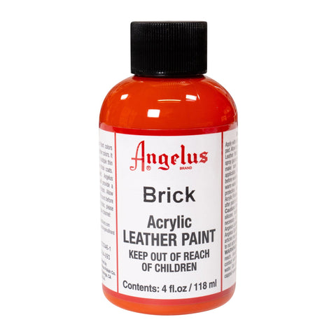 Angelus Brick Acrylic Leather Paint - 4 oz.