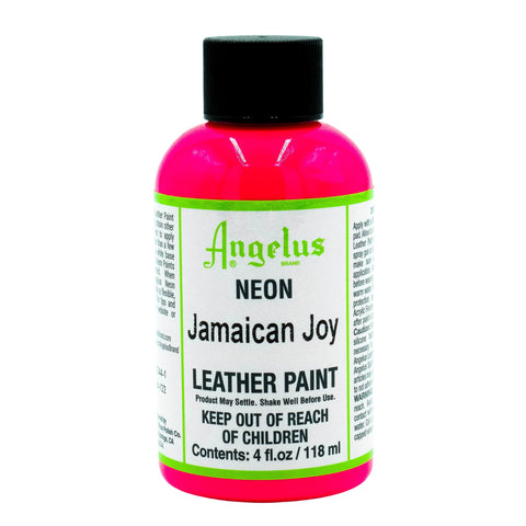 Angelus Jamaican Joy Neon Paint - 4 oz.