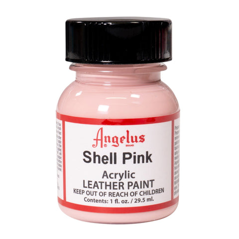 Angelus Shell Pink Acrylic Leather Paint - Custom Shoe Paint