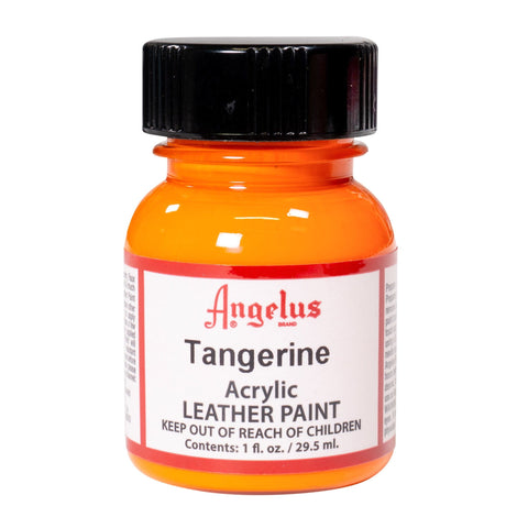 Angelus Tangerine Acrylic Leather Paint - Flexible Sneaker Paint