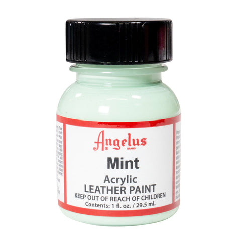Angelus Min Acrylic Leather Paint - Flexible paint for customizing shoes and sneakers.