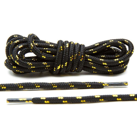 Black/Metallic Gold v2.0 Rope Laces