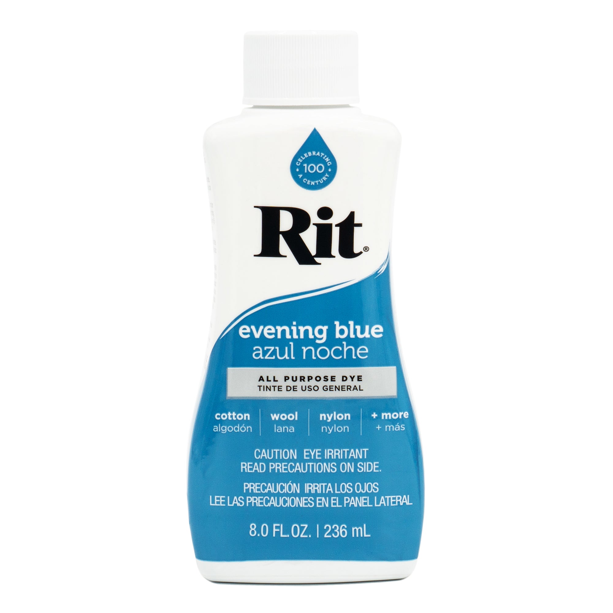 Rit All Purpose Dye, Evening Blue - 8.0 fl oz