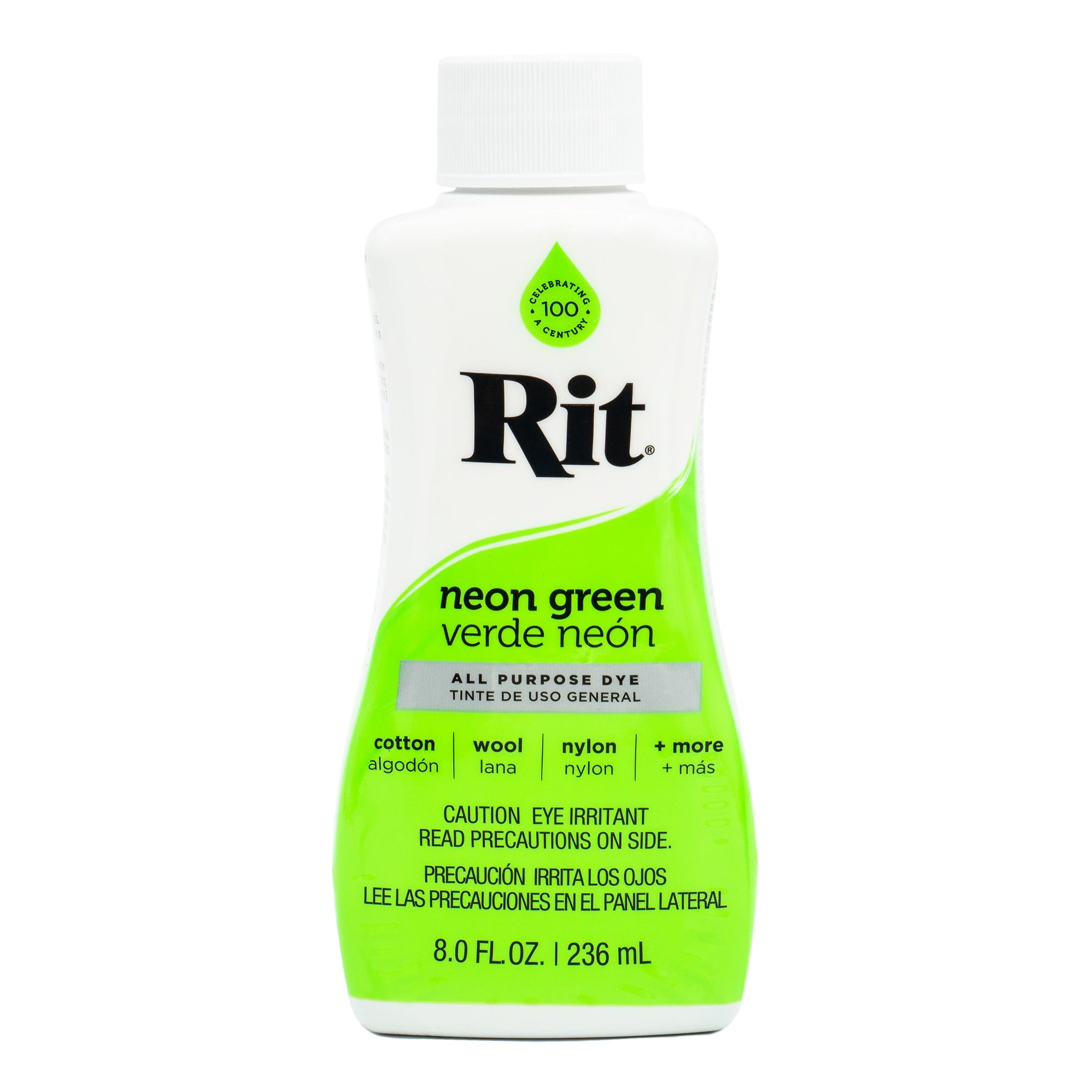 Rit All Purpose Liquid Dye, Neon Green, 8 Fl. Oz.