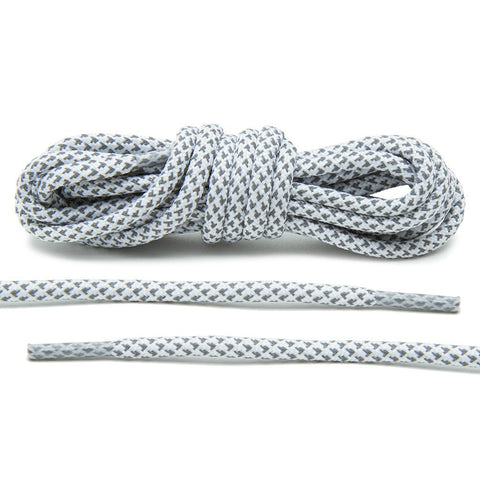 White 3M Inverse Rope Laces