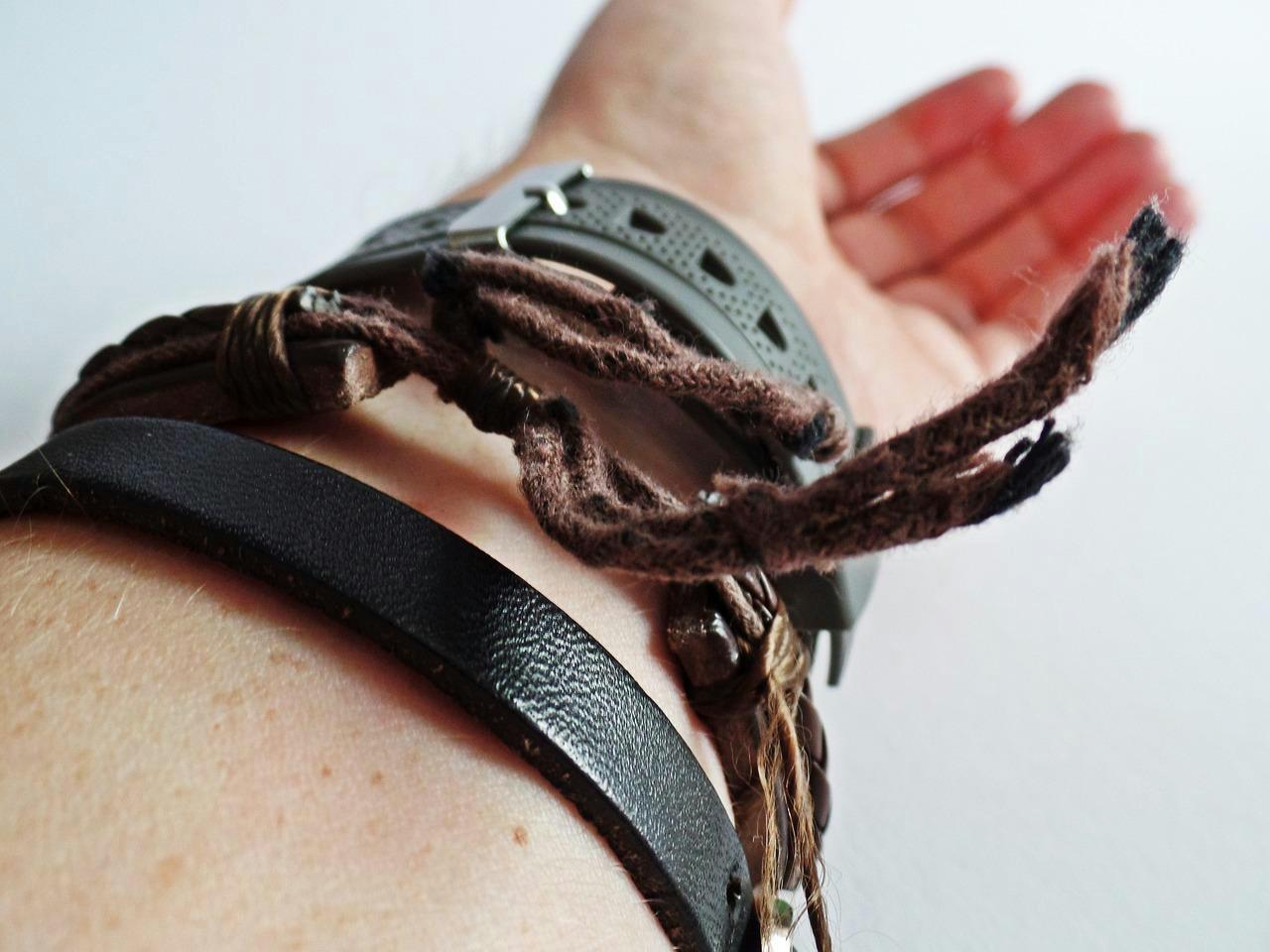 leather bracelet