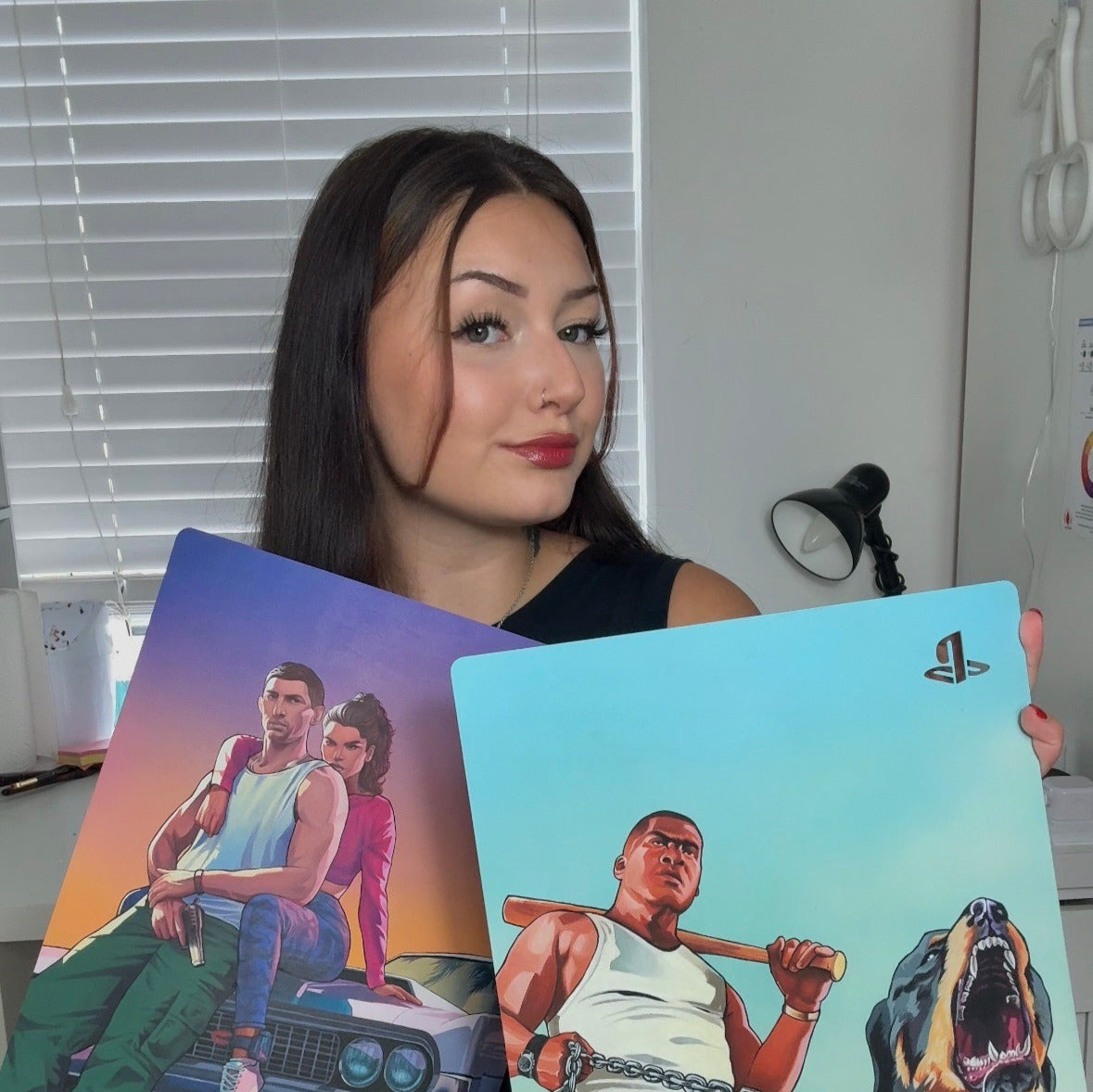 Painting a PS5 with Angelus Paint: A Custom GTA Inspired Console W/ @Ssakuraartt