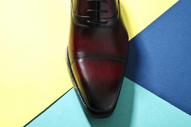 brown leather shoes