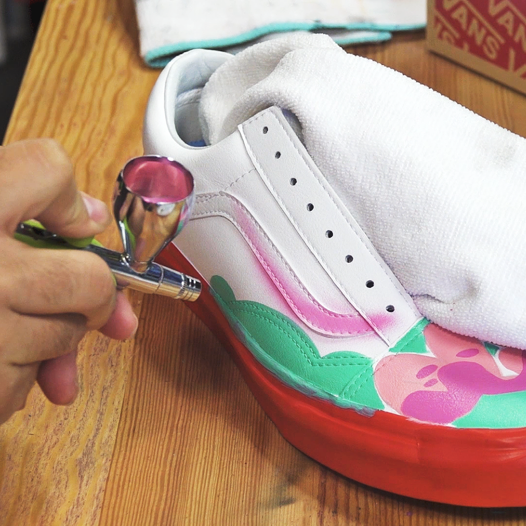 How to Custom-Paint Sneakers