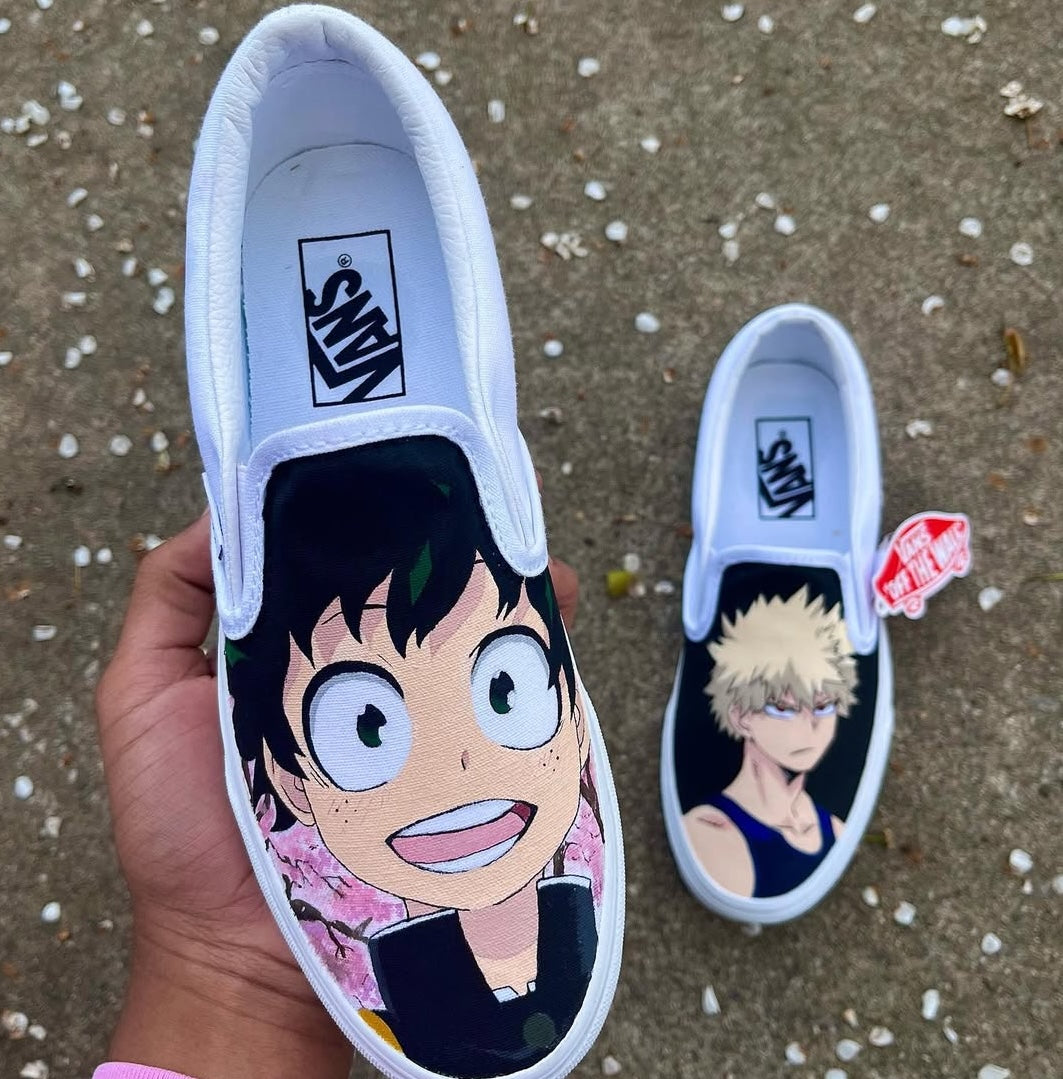 How to Create Anime Prints on Slip-On Shoes