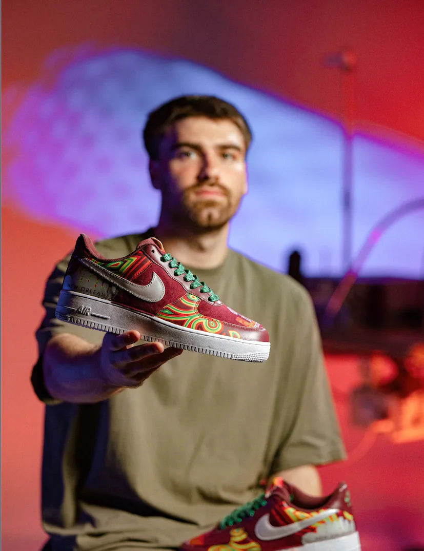 How to Airbrush Stencil Designs on Sneakers: Featuring Chummy’s Customs with Angelus Paints