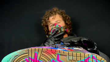 How to Paint Custom Skate Decks with Angelus Paints - Feat. Tanner Monney