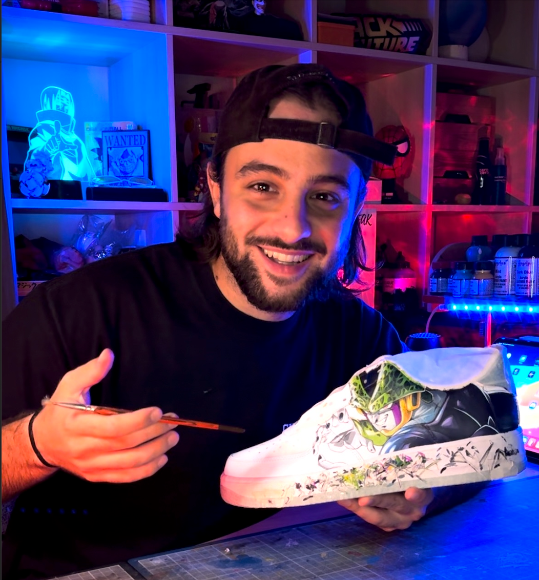 How to Paint a Custom Game Controller - Feat. @sneakart_custom