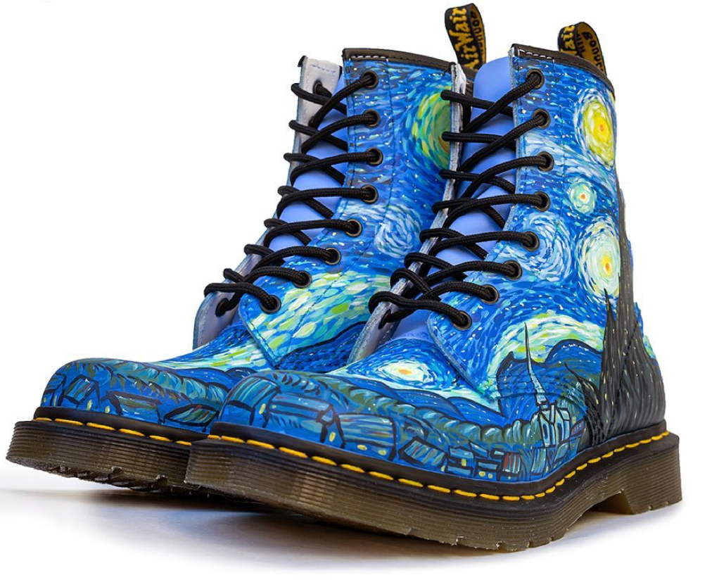Guide to Customizing & Painting Dr. Martens Boots