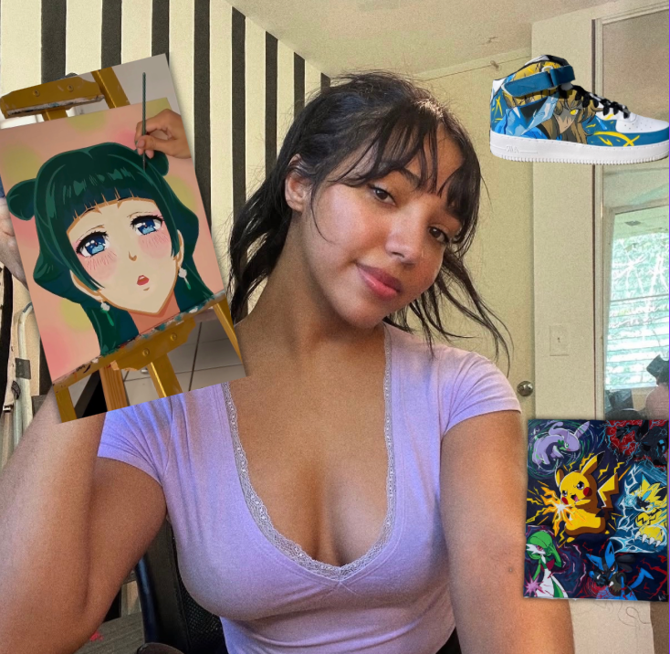 How to Paint Canvas with Angelus Paint: Step-by-Step Maomao Art Guide W/ @Ariana.nicoleart