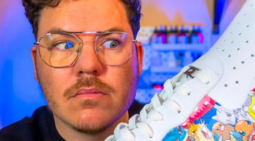 How to Use Angelus Glow-in-the-Dark Paint on Sneakers: Tutorial with Tristan Custom Snkrs