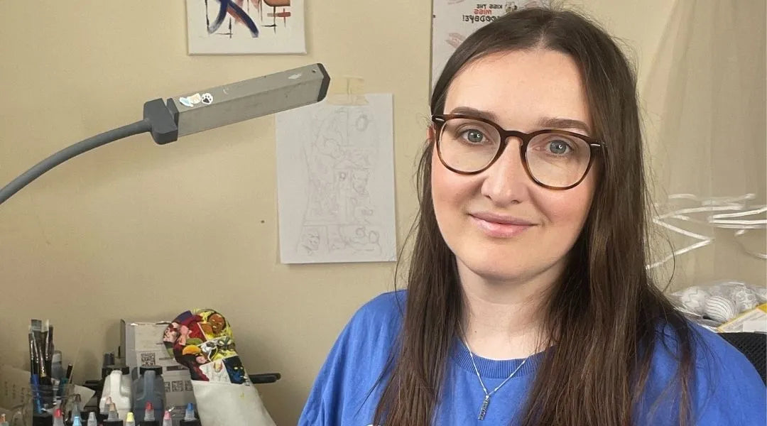 How to Paint on Fabric Sports Jerseys like Jade Cresswell Using Angelus Paints
