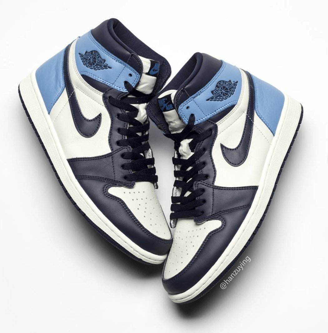 Air Jordan 1 Retro High OG Obsidian University Blue Coming in August - Angelus Direct