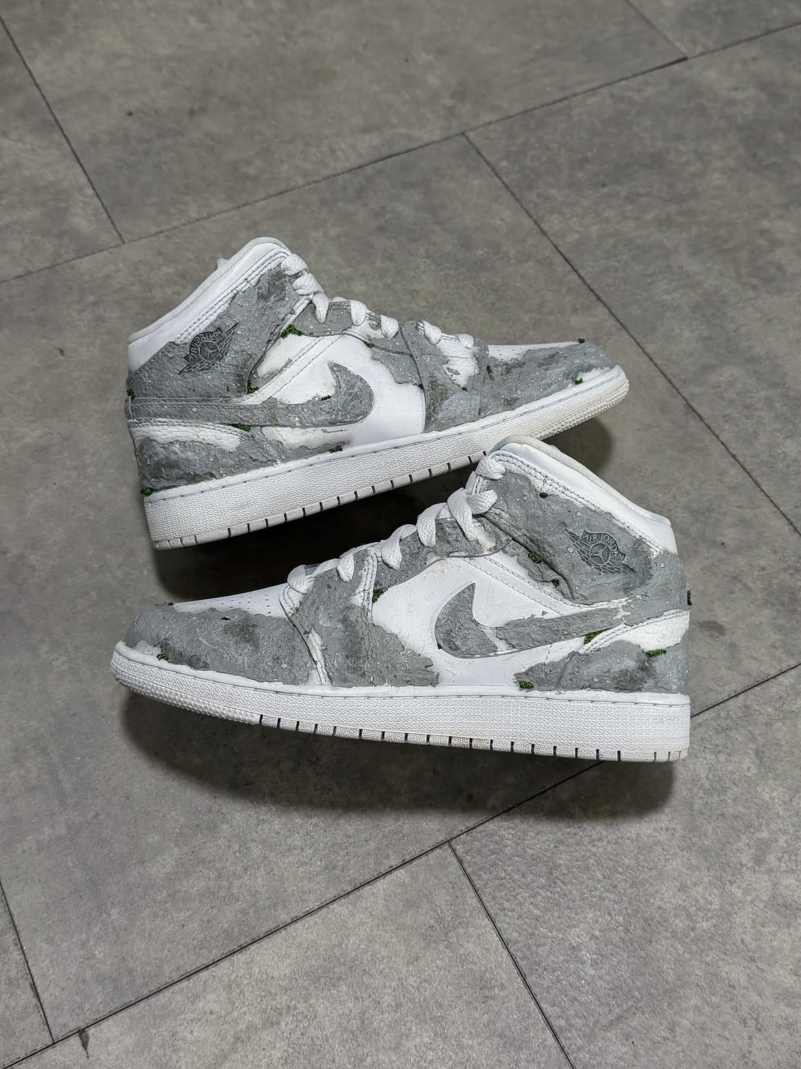 Cement Print, "Is It the Shoes?"