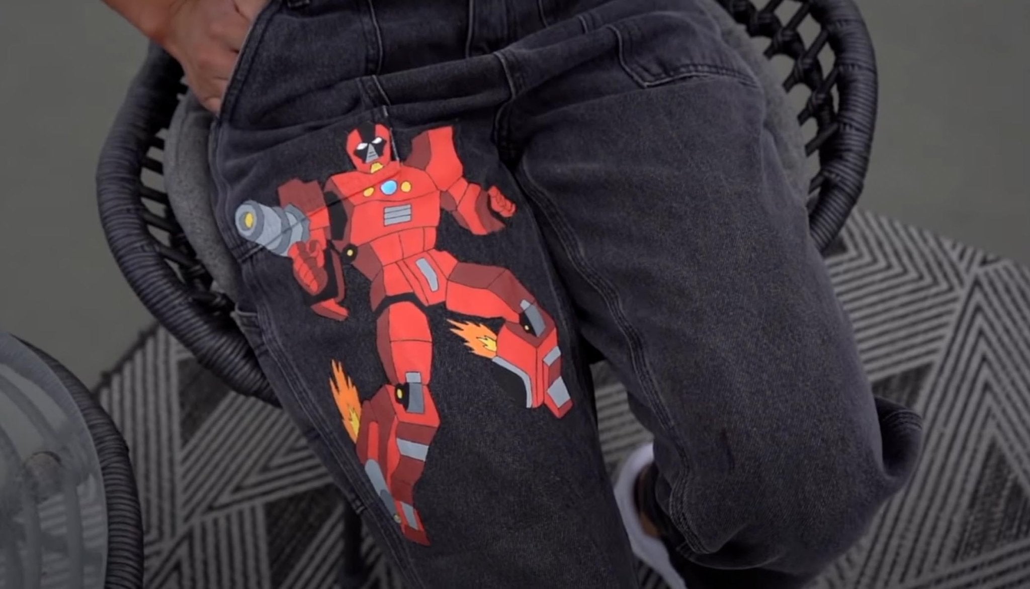 Learn to Paint Your Denim - Angelus Direct