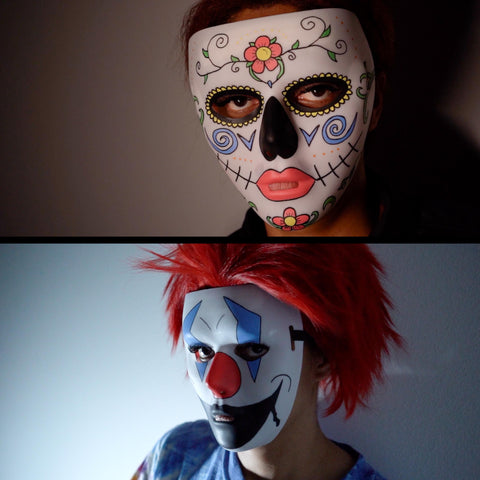 DIY Halloween Mask with Angelus Paints
