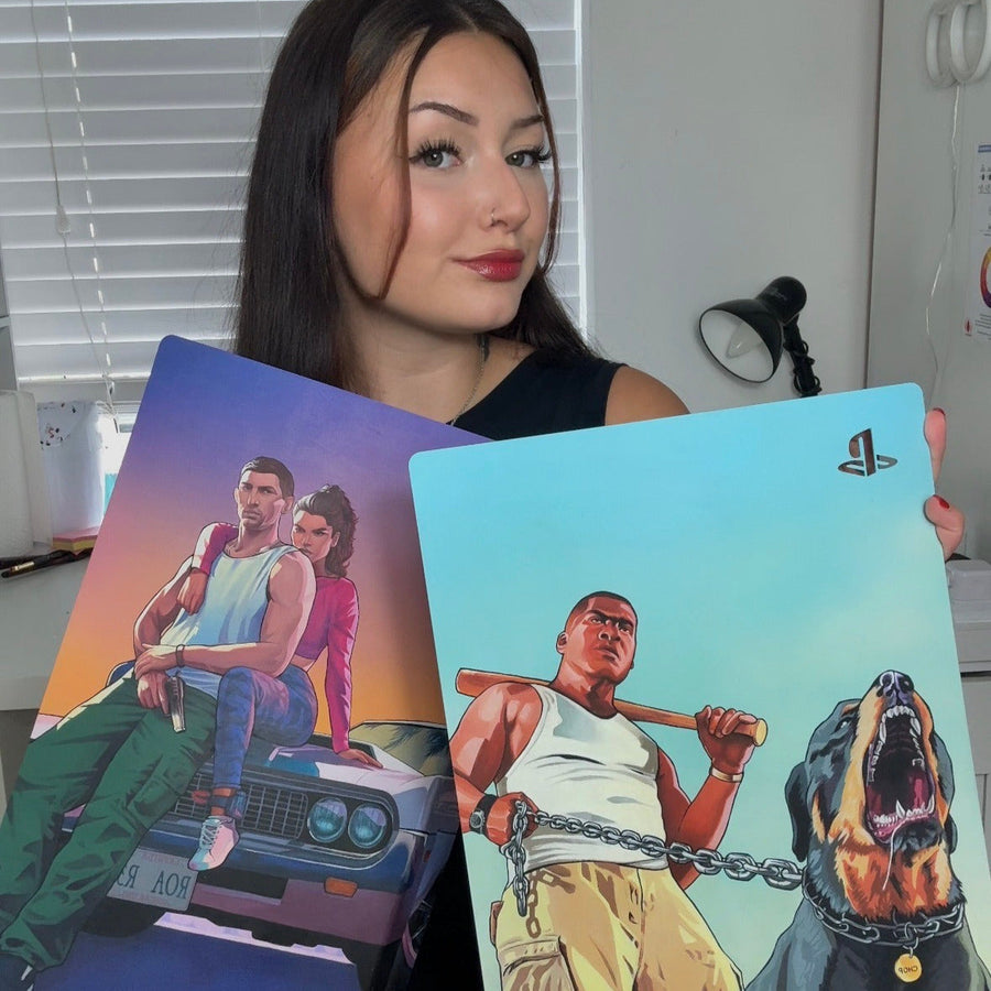 A slightly more search-focused title could be: How to Paint a PS5 with Angelus Paint: Custom GTA Console Design