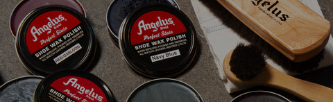 Angelus Shoe Polish and Brushes
