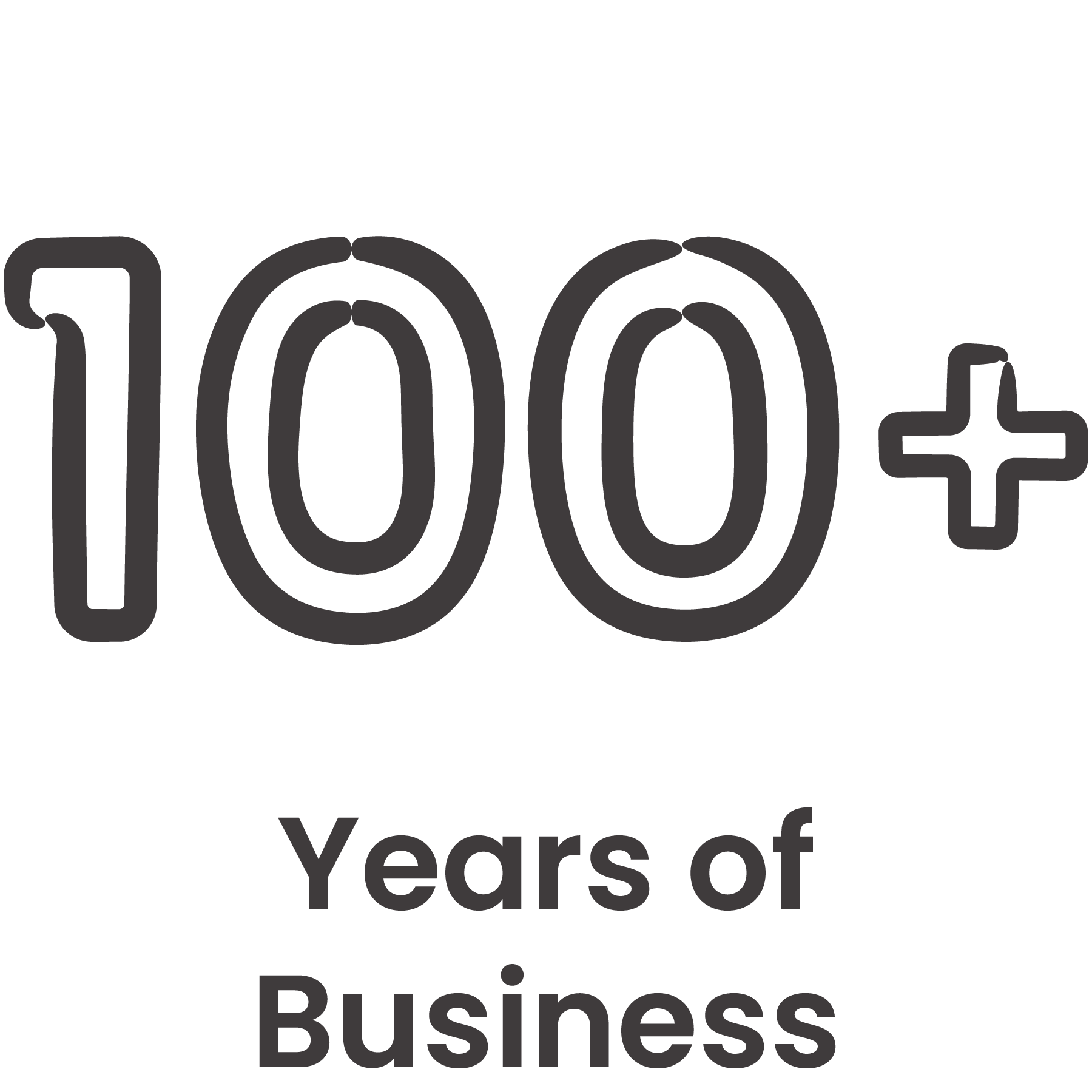 100+ Years in Business