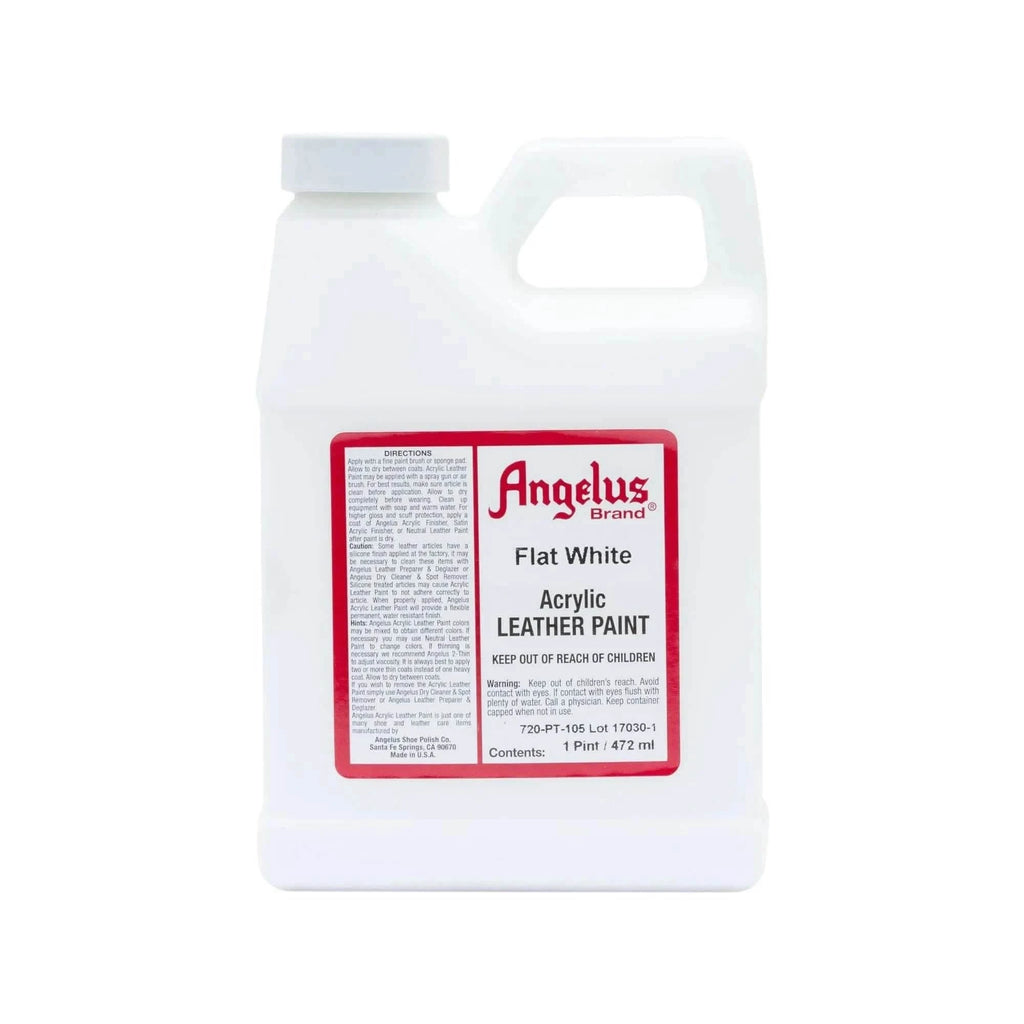 Angelus Leather Paint Flat White | Angelus Brand