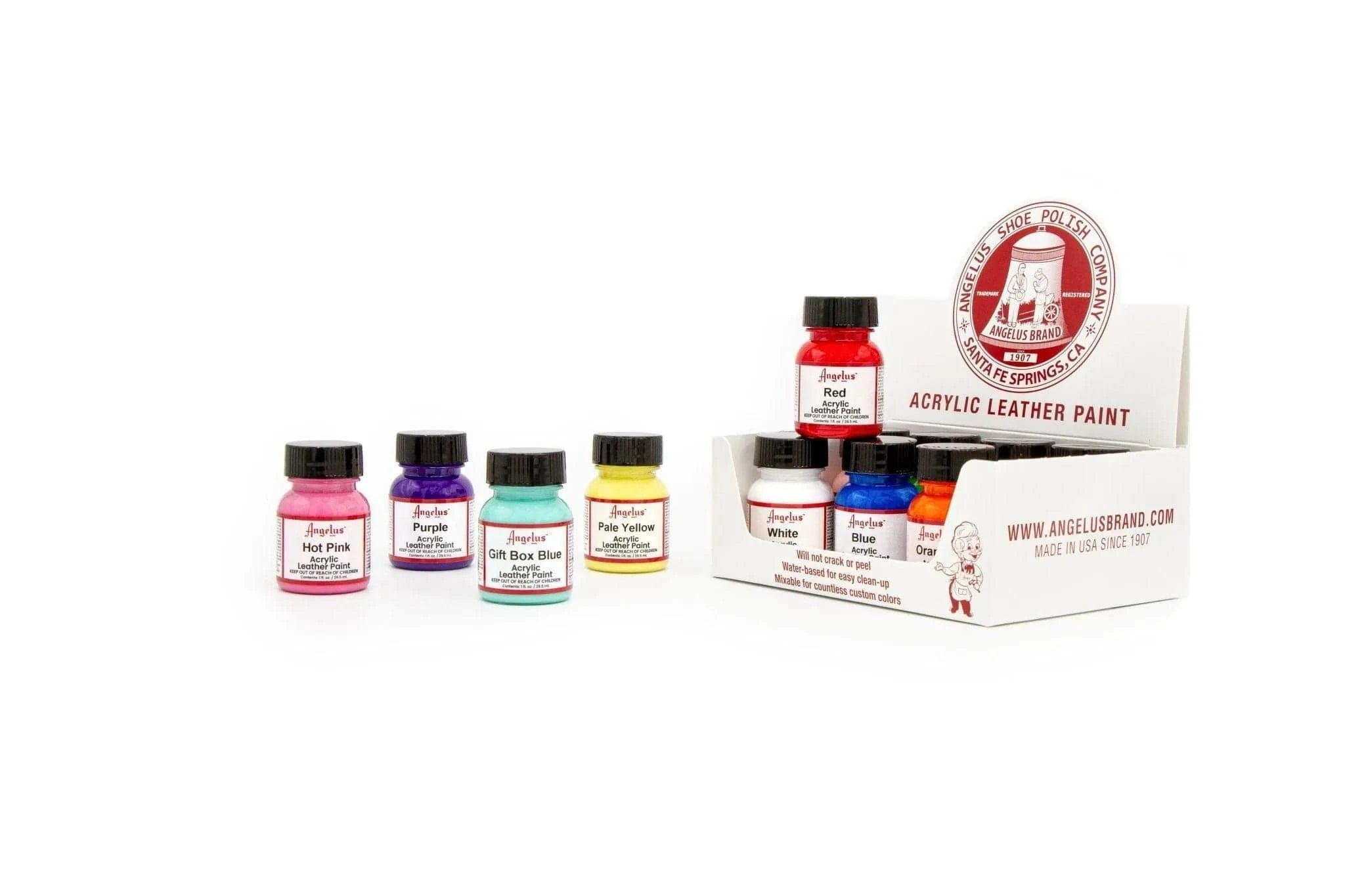12 Color Assortment Kit - Angelus Direct