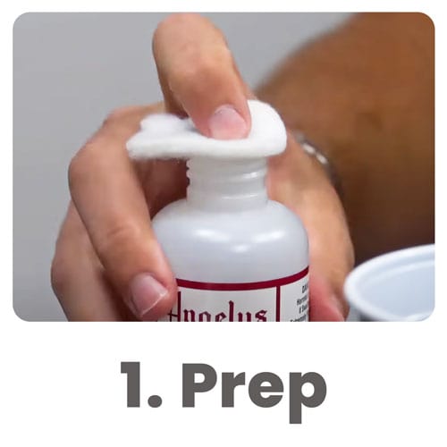 angelus white shoe paint