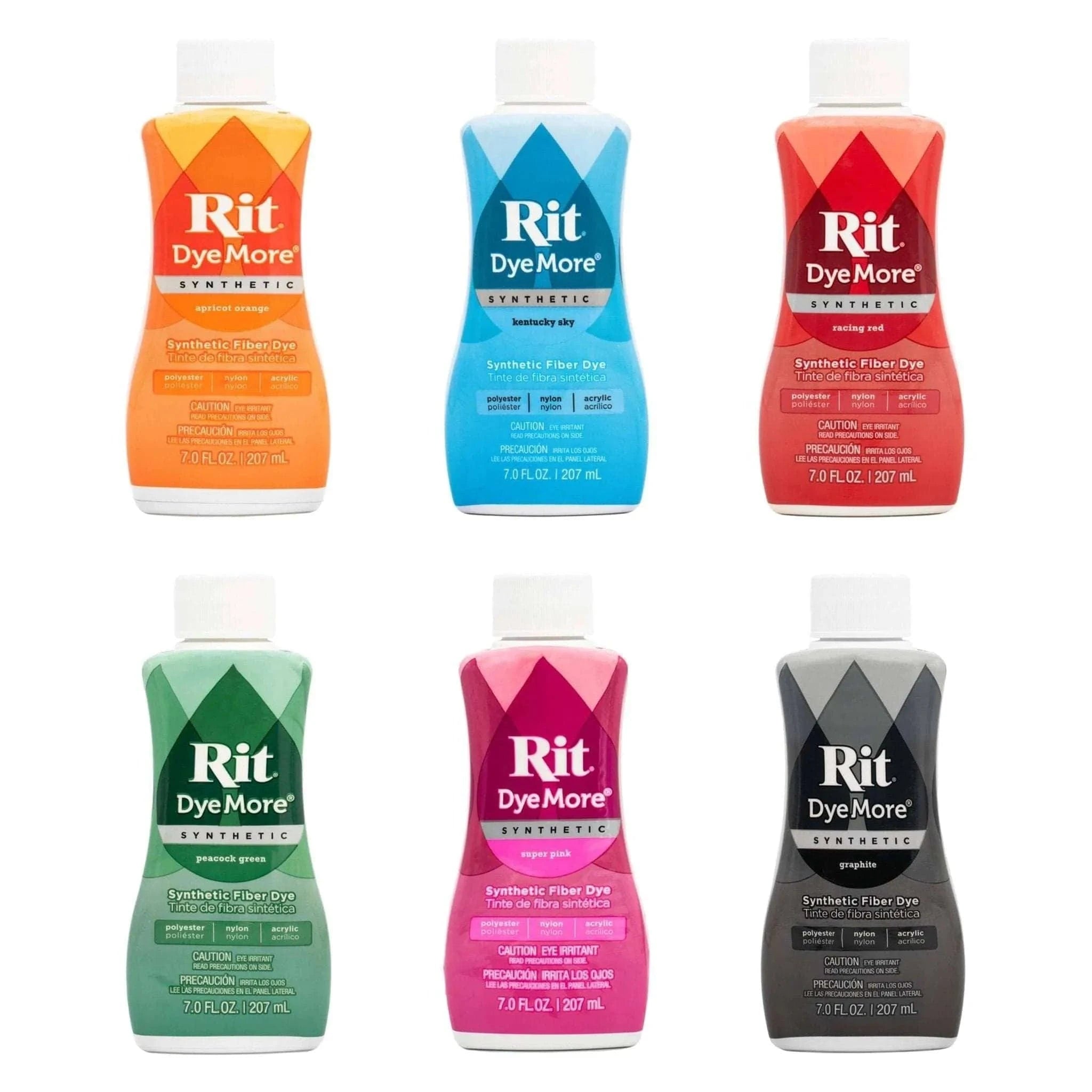 Rit 6 Rit Dyemore Assortment Kit 7 oz. Bottles Dye Kit