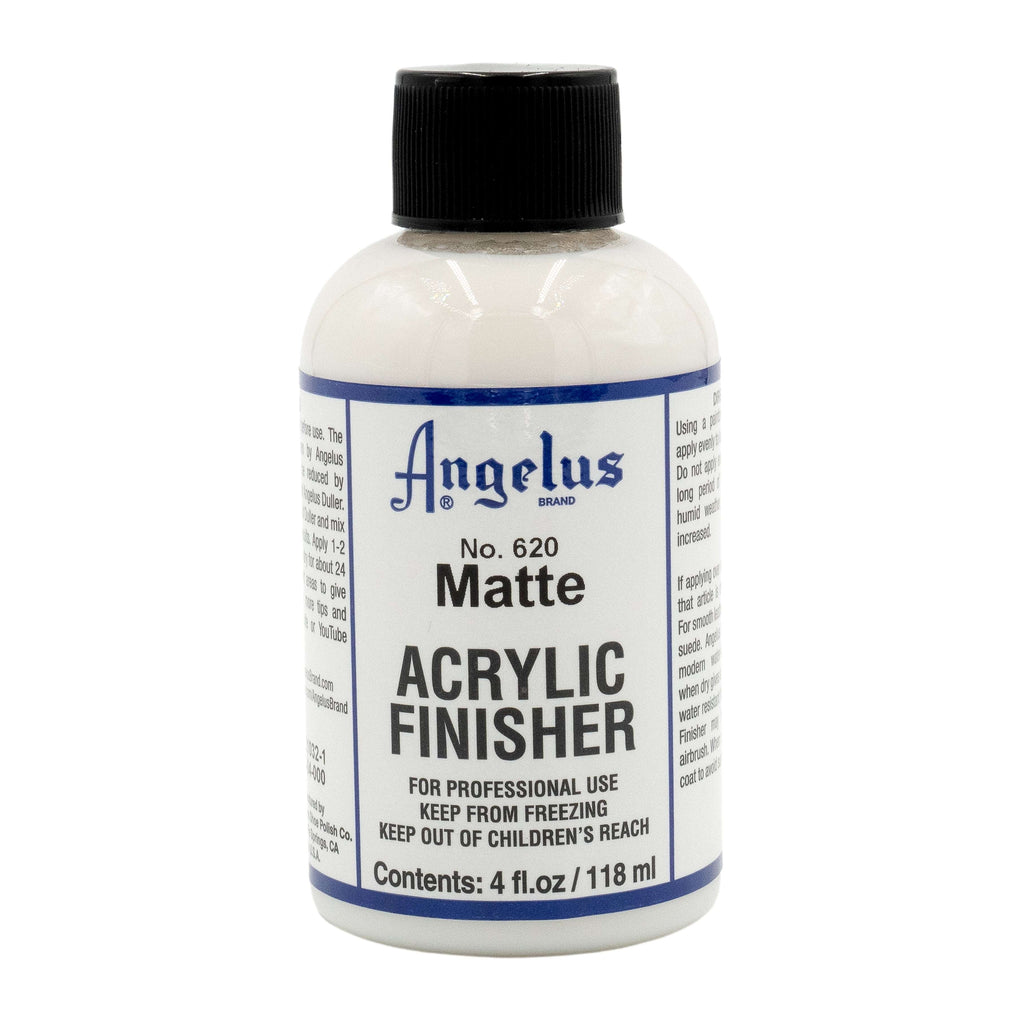 Angelus Brand Clear Acrylic Paint Finisher 600 605 610 615 620 - 4 oz