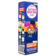 Angelus 13-Piece Y2K Paint Kit for custom shoes and leather art – complete kit with vibrant colors - Front angle of box