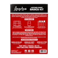 Angelus Direct Angelus Paint Basics Kit 1 Kit Paint Kit - Back of box