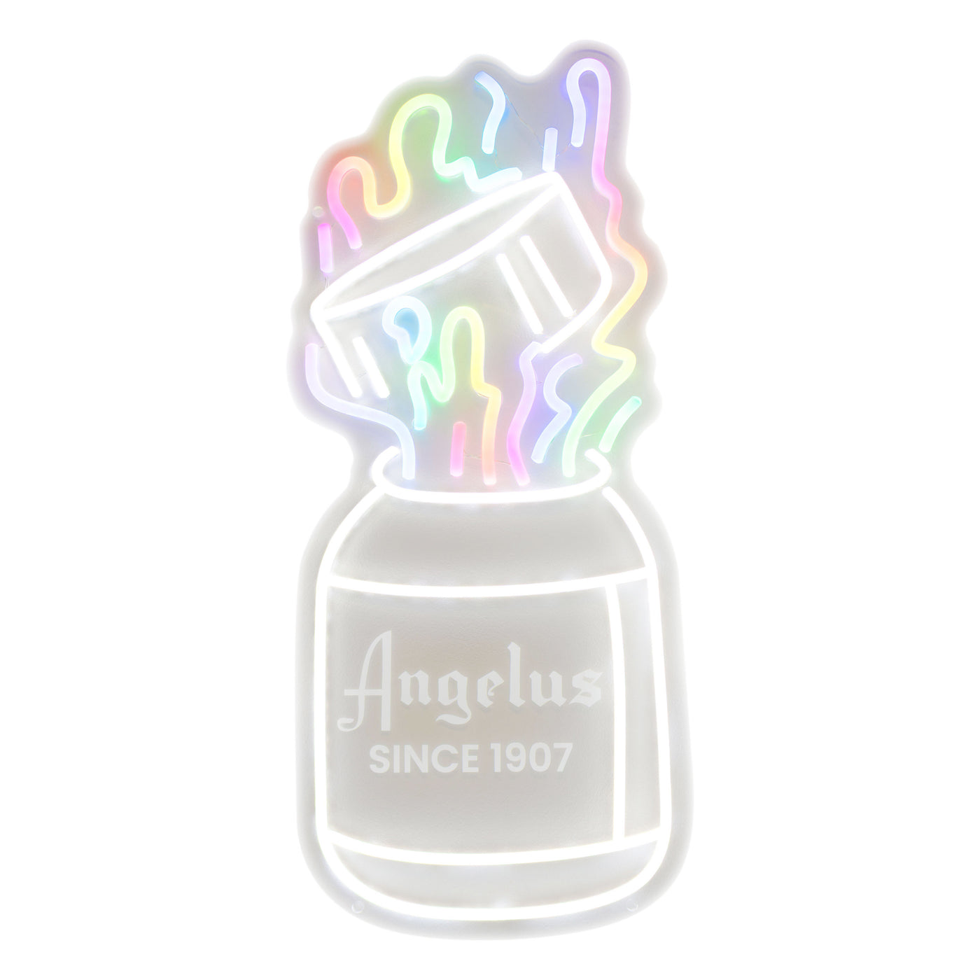 Angelus LED Neon Sign - Paint Bottle