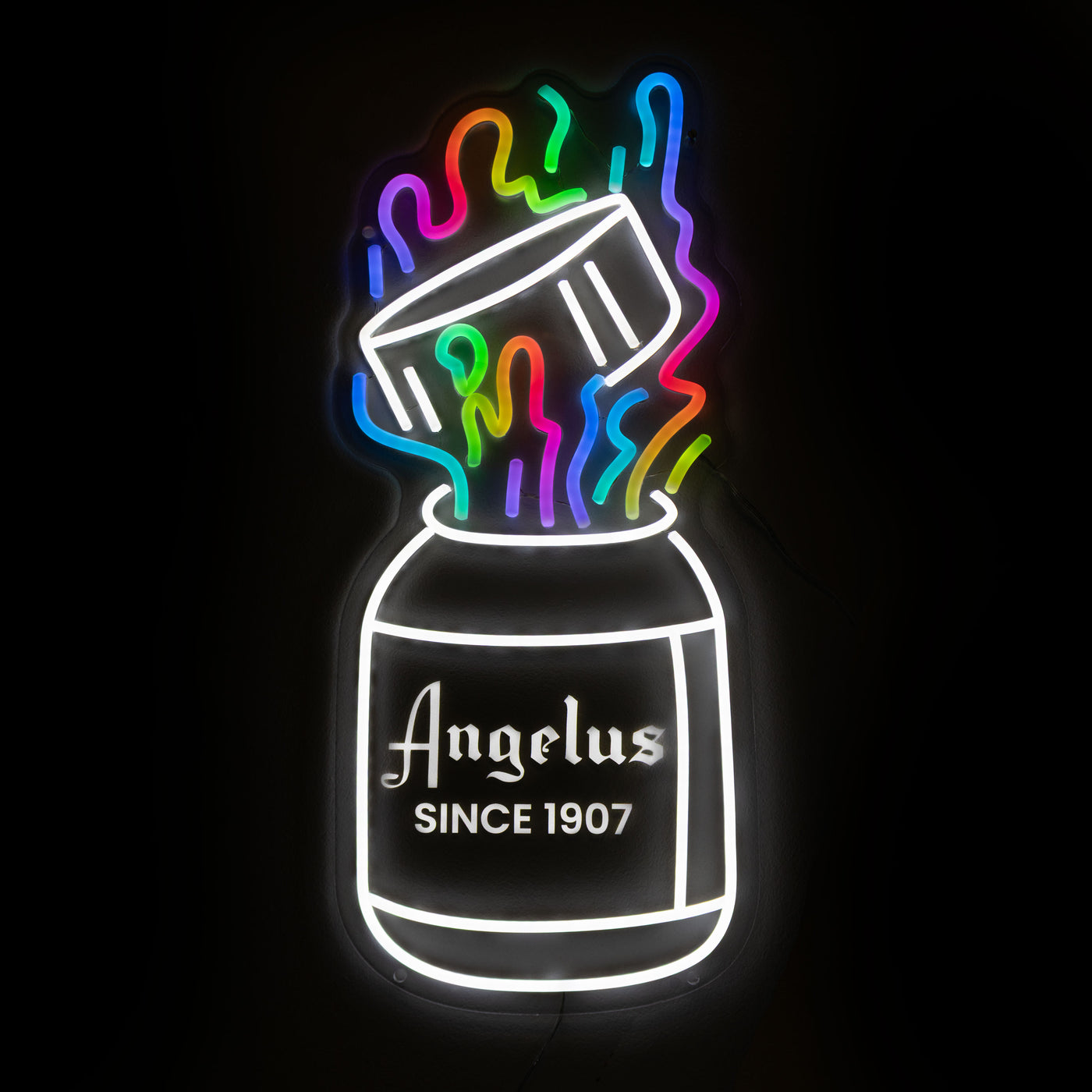 Angelus LED Neon Sign - Paint Bottle