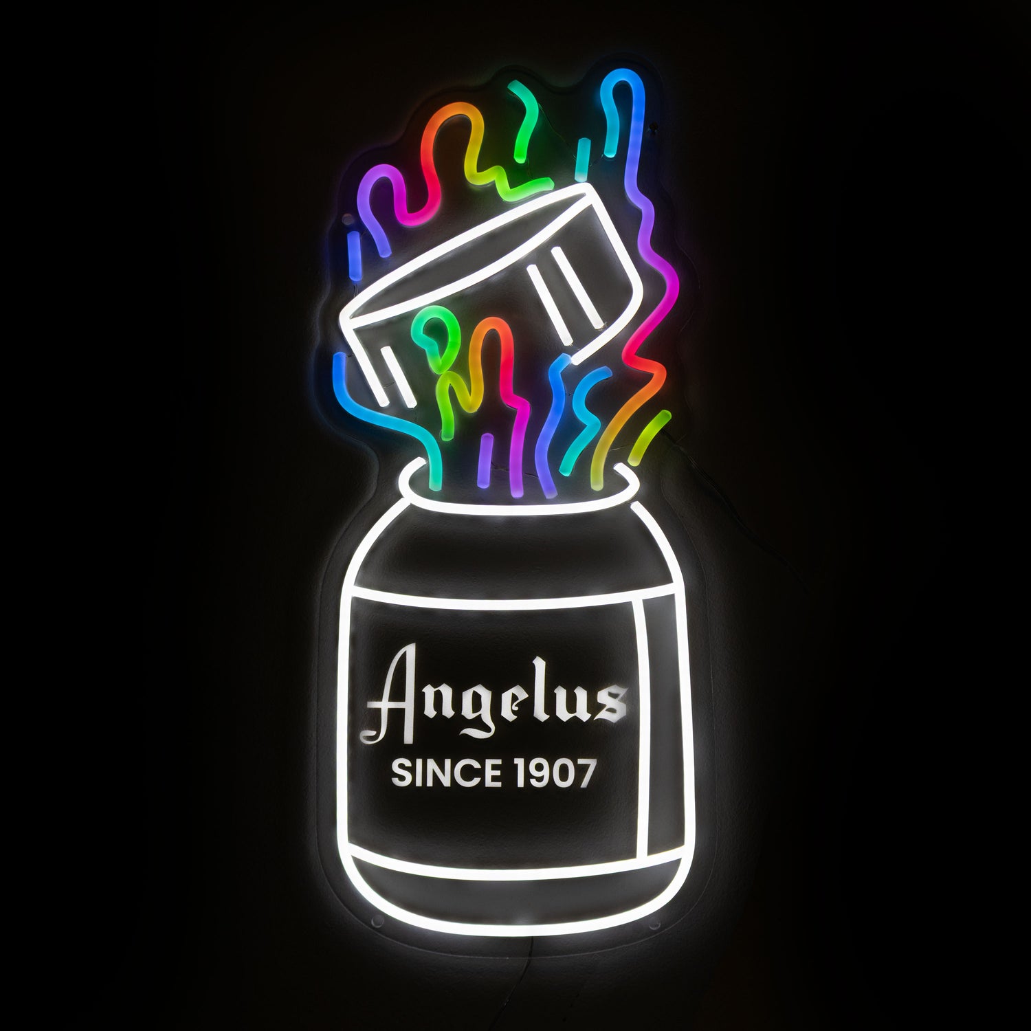 Angelus LED Neon Sign - Paint Bottle