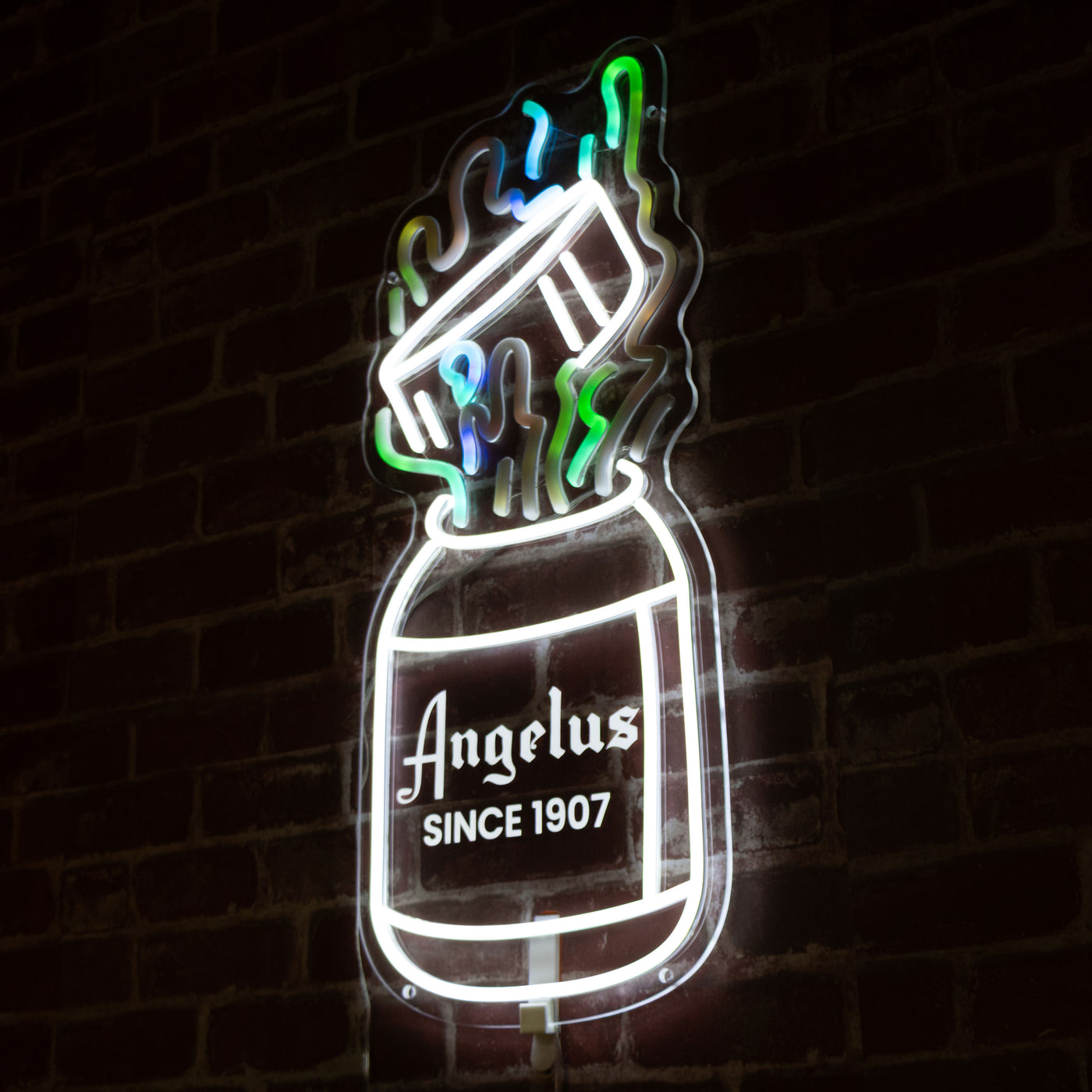 Angelus LED Neon Sign - Paint Bottle