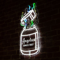 Angelus LED Neon Sign - Paint Bottle