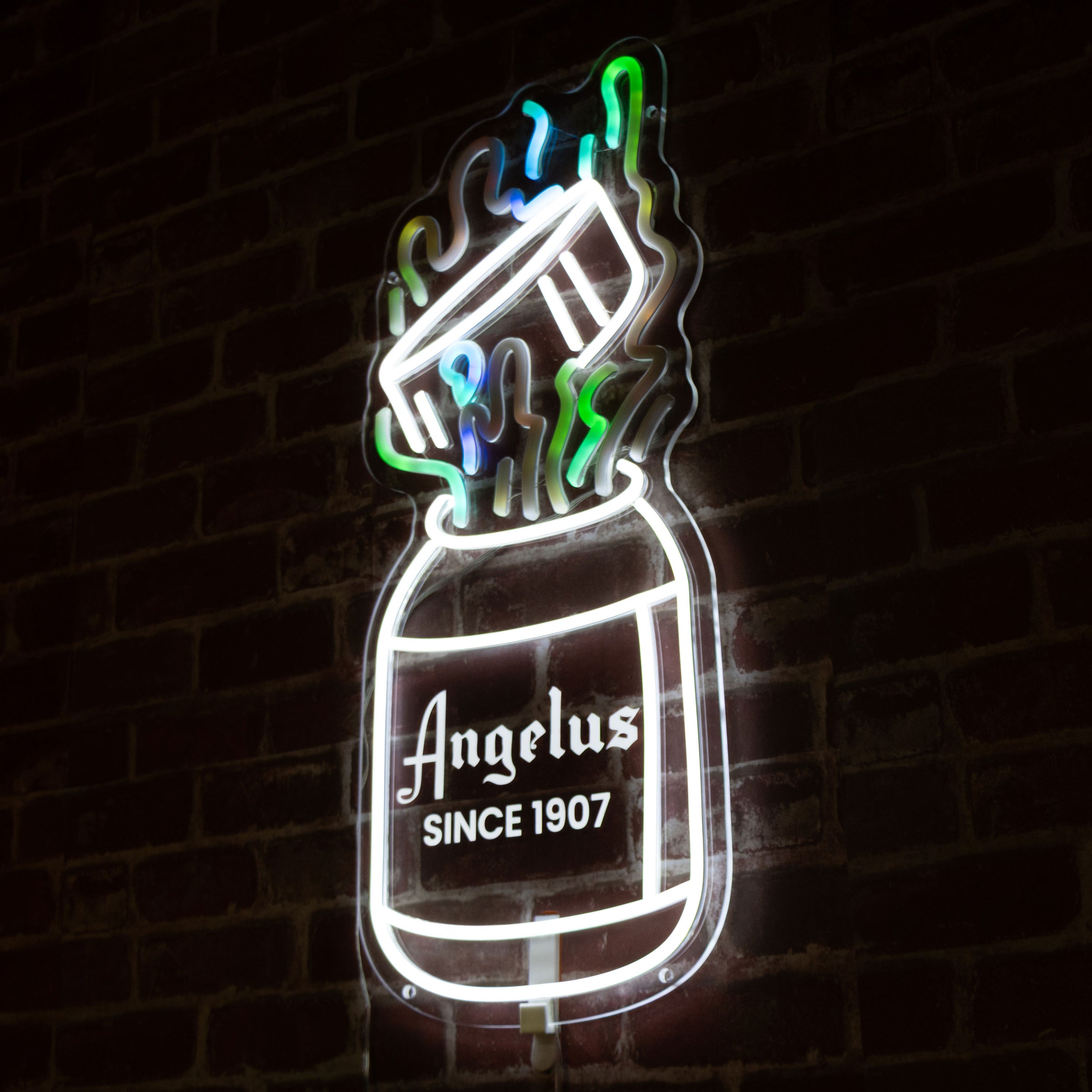 Angelus LED Neon Sign - Paint Bottle